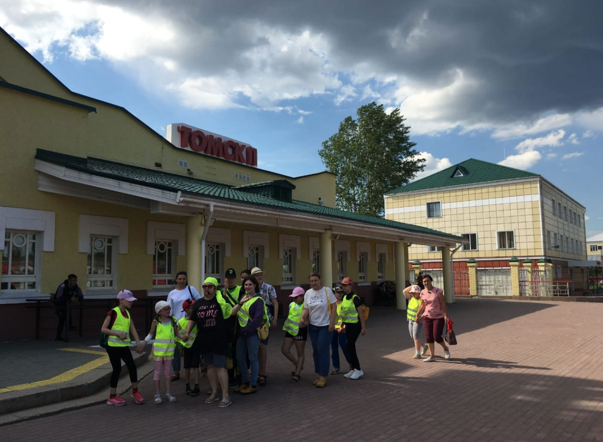 Экскурсия Томск железнодорожный